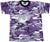 Ultra Violet Camouflage - Kids Military T-Shirt