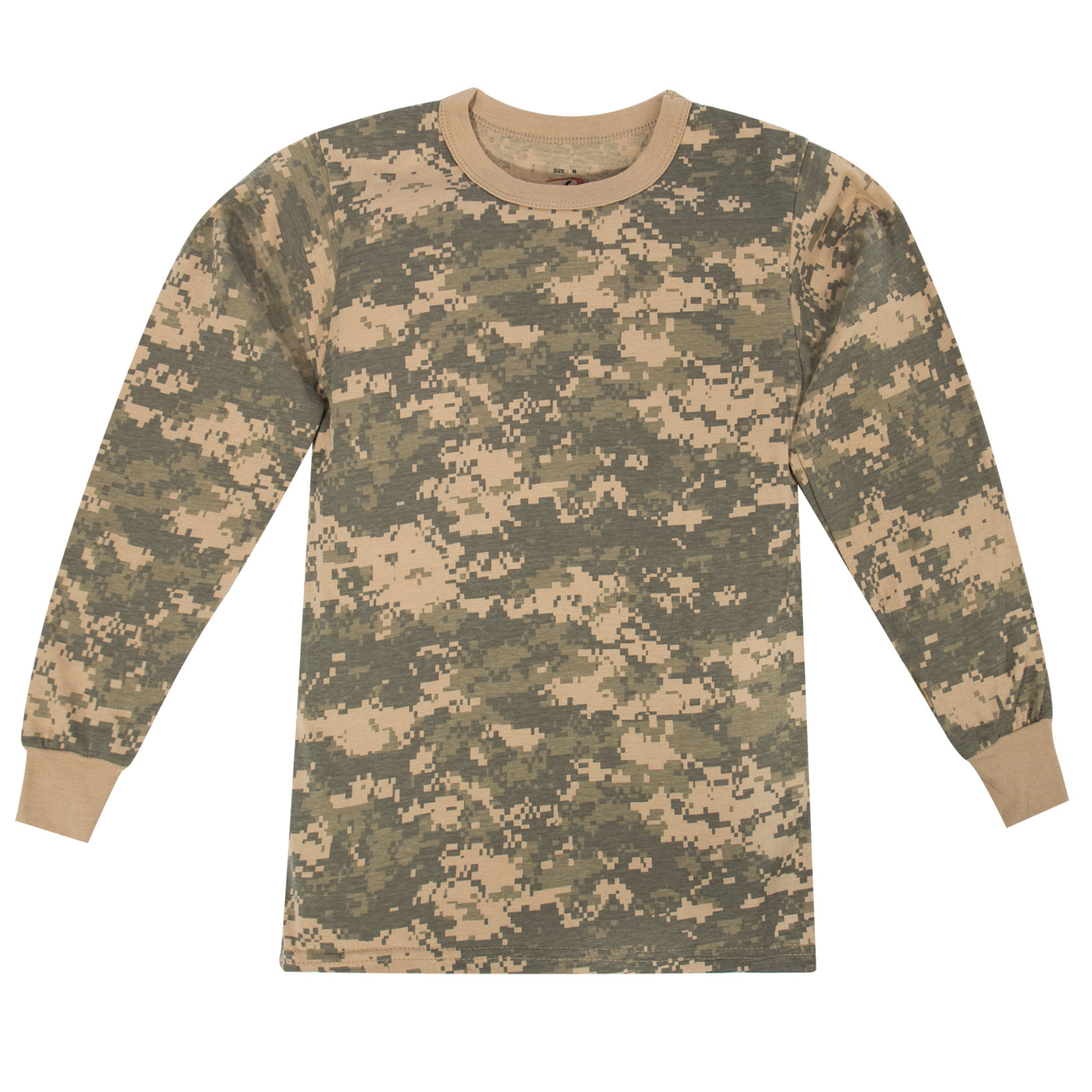 Womens Camo Tee Short Sleeve Long Length V-Neck Military T-Shirt Army  Camouflage