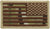 USA American Flag Patch Military Uniform Hook Loop US Flag Accessory Patch (Many colors to choose from!)