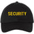 SECURITY Low Profile Baseball Dad Cap Unstructured Uniform Guard Officer Agent Adjustable Hat
