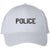 POLICE Embroidered Baseball Hat Structured Adjustable Uniform Cap for Guard, Officer, Policeman