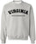 Virginia The Old Dominion State Printed Sweatshirt State Pride Souvenir Crewneck