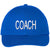 COACH Baseball Hat Embroidered Uniform Sports Cap for Head & Assistant, Adjustable for Men & Women Coaches