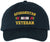 Afghanistan Veteran Embroidered Baseball Cap | USA Military Army Service Adjustable Tactical Dad Hat