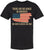 There Are No Kings In America No One Is Above The Law Printed T-Shirt USA Flag Patriotic Political Statement Crewneck Tee