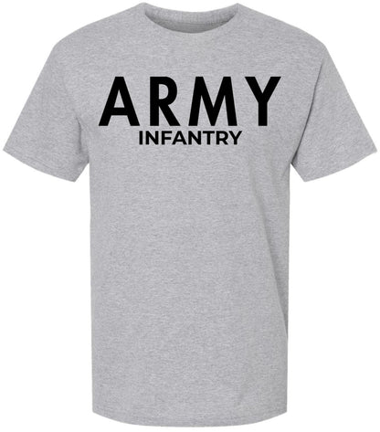 Army Infantry Physical Training T-Shirt - PT Running Gym Athletic Tee