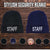 STAFF Large Embroidered Beanie Fleece Lined Watch Cap STAFF Warm Winter Work Uniform Hat