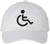 Handicapped Embroidered Dad Hat | Wheelchair Accessibility Disabled Handicap Awareness Baseball Cap for Adults