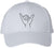 Shaka Hand Embroidered Baseball Cap | Hang Loose Minimal Line Art 100% Cotton Adjustable Unisex Dad Hat
