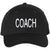 COACH Baseball Hat Embroidered Uniform Sports Cap for Head & Assistant, Adjustable for Men & Women Coaches