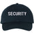 SECURITY Low Profile Baseball Dad Cap Unstructured Uniform Guard Officer Agent Adjustable Hat