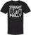 Straight Outta City Printed T Shirt Hometown Pride Urban Streetwear Football Fan Tee 100% Cotton