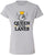 Queen of The Lanes Women Printed T-Shirt | 100% Cotton Crewneck Bowling Tee Shirt For Girls