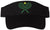 Tennis Racquets & Ball Embroidered Visor | Sports Sun Adjustable Hat for Men & Women