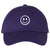 SMILEY FACE Adjustable Dad Cap Unstructured Face Trendy Unisex Preppy Hat