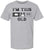 I'm This Old Printed T-Shirt Retro Tech 80s 90s Nostalgia Humor 100% Cotton Crewneck Tee