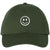 SMILEY FACE Adjustable Dad Cap Unstructured Face Trendy Unisex Preppy Hat