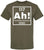 117 Ah! The Element of Surprise Printed T Shirt | Funny Science Chemistry Meme Tee for Men Women Nerd Gift Top