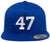 47 Embroidered Flat Bill Cap | Support 47th President of United States Snapback Hat