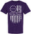 We The People 1776 USA Flag T-Shirt - Long Center Print American Distressed US Flags Patriots Tee Shirt
