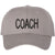 COACH Baseball Hat Embroidered Uniform Sports Cap for Head & Assistant, Adjustable for Men & Women Coaches