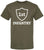 USA 1st Infantry Printed T-Shirt | U.S. Army Military Patriotic Tee | 100% Cotton Crewneck Unisex Shirt