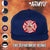 Fire Department Logo Snapback Hat | Adjustable Flat Bill Cap for Fire Department Rescue Support