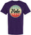 Vote Printed T-Shirt Vintage Retro American Flag Circle Design Political Patriotic Election Day Tee