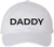 Daddy Embroidered Dad Hat | 100% Cotton Adjustable Baseball Cap | Casual Father's Day Hat for Dad
