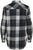 Women’s Boyfriend Oversized Flannel Shirt, Ultra Soft Modern Fit Bufflao Plaid Button Up Top