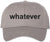 Whatever Embroidered Cap Funny Meme Minimalist Humor Dad Hat Casual Baseball Cap