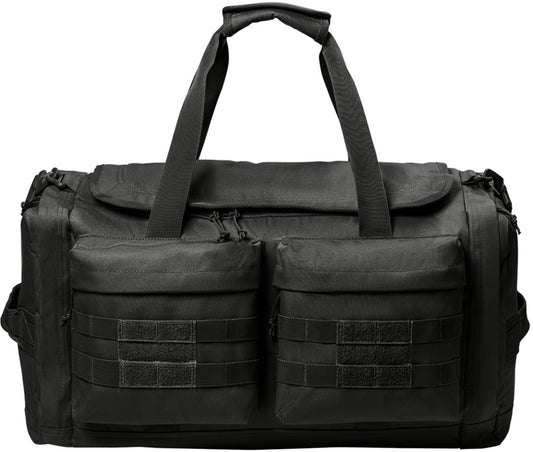 Tactical MOLLE Duffel Bag Heavy Duty Military Gym & Travel Bag, Multiple Compartments, Water-Resistant, Carry-On
