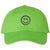 SMILEY FACE Adjustable Dad Cap Unstructured Face Trendy Unisex Preppy Hat