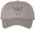 Shaka Hand Embroidered Baseball Cap | Hang Loose Minimal Line Art 100% Cotton Adjustable Unisex Dad Hat