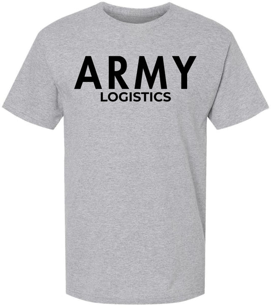 Army Logistics Physical Training T-Shirt - PT Running Gym Athletic Tee
