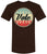 Vote Printed T-Shirt Vintage Retro American Flag Circle Design Political Patriotic Election Day Tee