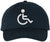 Handicapped Embroidered Dad Hat | Wheelchair Accessibility Disabled Handicap Awareness Baseball Cap for Adults