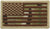 USA American Flag Patch Military Uniform Hook Loop US Flag Accessory Patch (Many colors to choose from!)