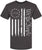 We the People 1776 USA Distressed Flag T-Shirt | US Independence Day July 4th Patriot Freedom Short Sleeve Shirt