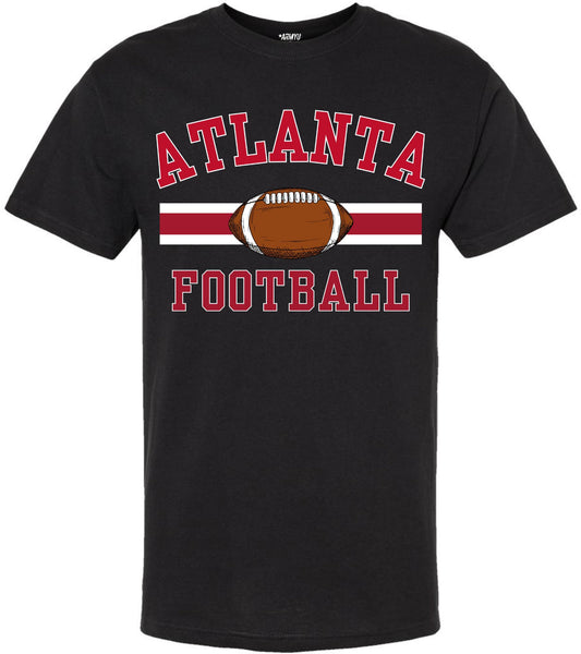 National Football US City League Teams Short Sleeve T-Shirt | USA City Printed Sports Fan Gameday Watching Tee Shirt