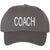 COACH Baseball Hat Embroidered Uniform Sports Cap for Head & Assistant, Adjustable for Men & Women Coaches