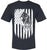 USA Flag Eagle Printed T-Shirt | 4th of July Patriotic American Independence Memorial Day Freedom Tee Shirt