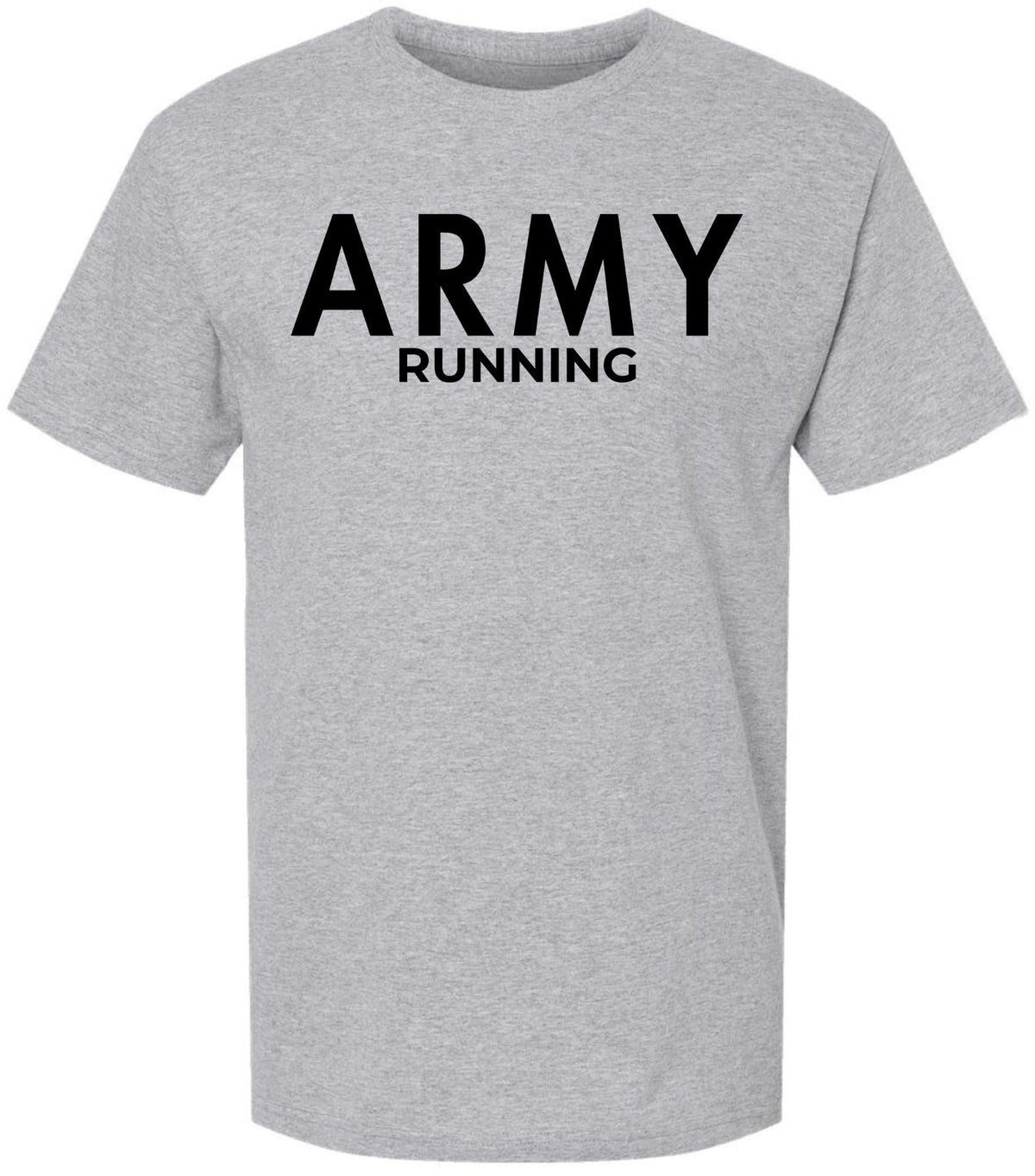 Army Running T-Shirt | U.S. Military PT Physical Training Fitness, Jogging & Workout Short Sleeve Tee Shirt