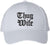 Thug Wife Embroidered Baseball Cap | Funny Thugs Gangsta Style Streetwear Adjustable Cap for Wives & Women