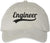 Engineer Embroidered Baseball Cap | Adjustable Premium Stitching Great Gift for Engineering & Students Dad Hat