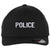 POLICE Flexfit Fitted Hat - Structured Uniform Baseball Cap for Security, Guard & Law Enforcement Officers