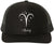 Zodiac Signs Embroidered Trucker Hat | Adjustable Snapback Astrology Horoscope Monthly Symbols Designs Mesh Cap, Black