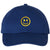 SMILEY FACE Adjustable Dad Cap Unstructured Face Trendy Unisex Preppy Hat
