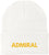 Admiral Embroidered Beanie | USA Military Navy Inspired Warm 100% Acrylic Winter Knit Hat for Men & Women