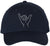 Shaka Hand Embroidered Baseball Cap | Hang Loose Minimal Line Art 100% Cotton Adjustable Unisex Dad Hat